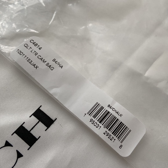 Coach Quilted Leather Camera Bag, Chalk/White, NWT - Picture 15 of 16